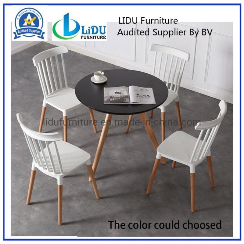 Home Solid Wood Table Dining Room Set Circular Wooden Table Round Wooden Table