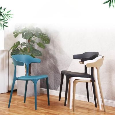 Wholesale Colorful Stackable Lesiure Plastic Dining Chair