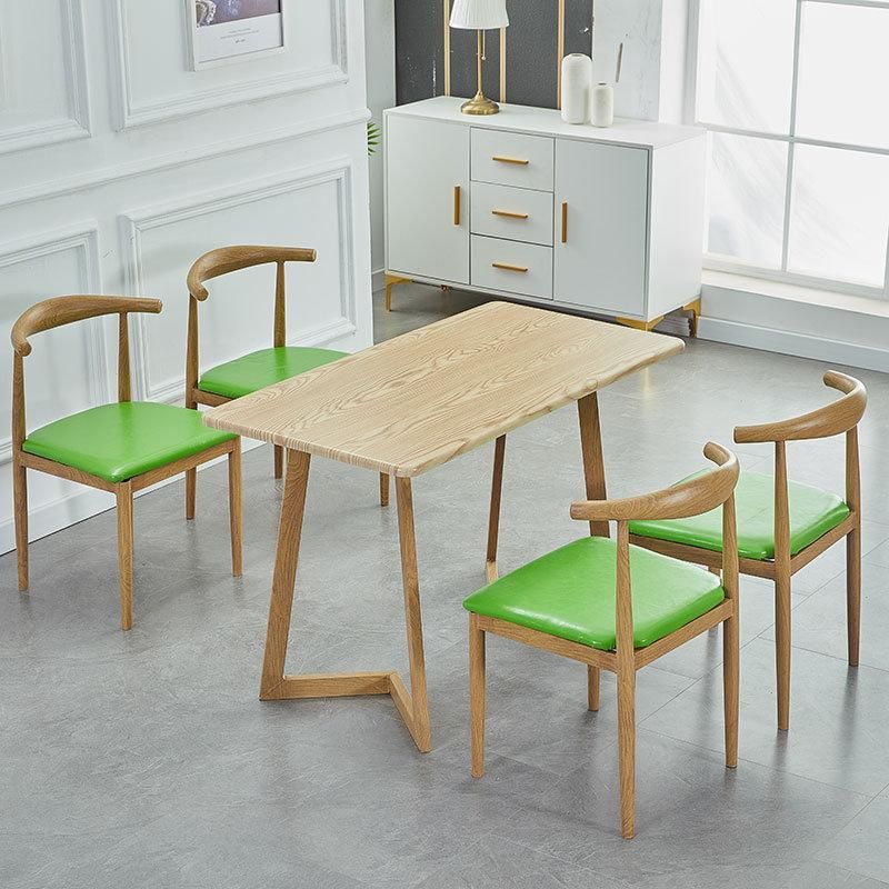 Wooden Dining Restaurant Table Chair Furniture Modern Restaurant Chairs