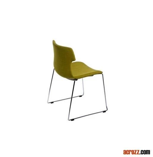 Modern Design Restaurant Chrome Techno SL Upholstered Chair