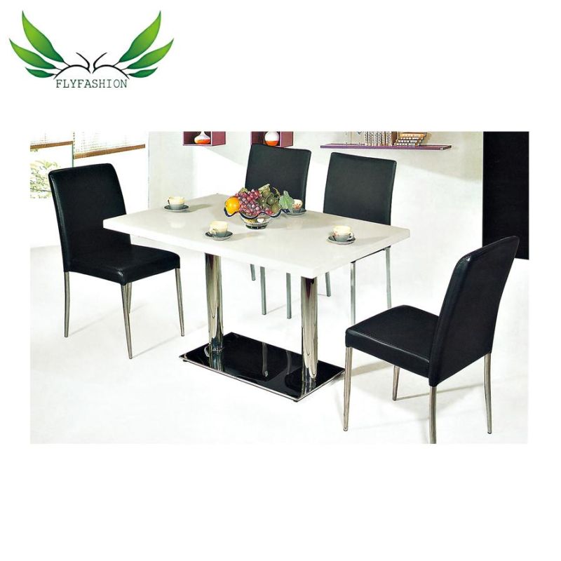 Modern Luxury Furniture Wood and Metal Coffee Restaurant Sets