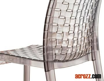 Acrylic Outdoor Patio Furniture Stackable Chair