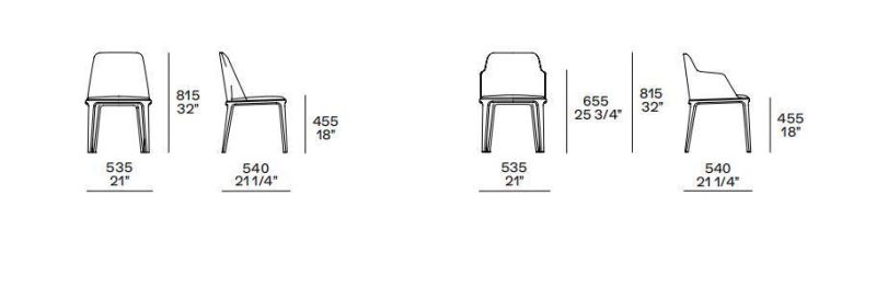 Grace Arm Chair, Solid Wood Base, Latest Italian Design Chair, Home Furniture Set and Hotel Furniture Custom-Made