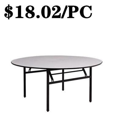 Modern MDF Foldable Indoor Meeting Training Dining Square Folding Table