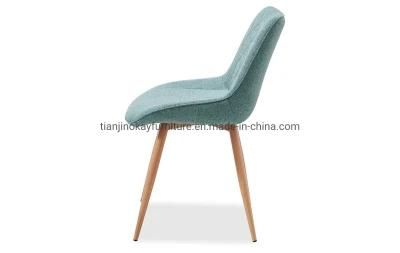 2022 China Factory Wholesale High Quality Green Velvet Metal Dining Chair