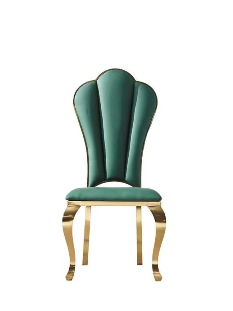 Beautiful Noble Metal Chair Peacock Chair Restaurant Furniture Dining Room Chair