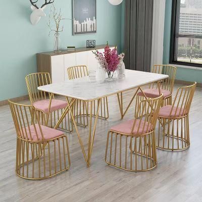 Modern Restaurant Luxury Glass Square Dining Table
