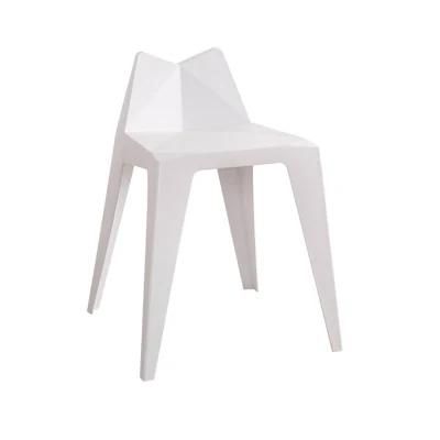 Silla Comedor Sillas PARA Eventos Eetkamerstoelen White PP Plastic Chair Set Garden Chairs