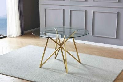 Furniture Home Dining Tables Clear Glass