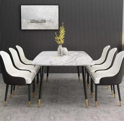 Modern Luxury Simple Design Dining Room Furniture Mable Dining Table