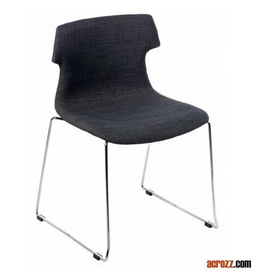 Modern Design Restaurant Chrome Techno SL Upholstered Chair