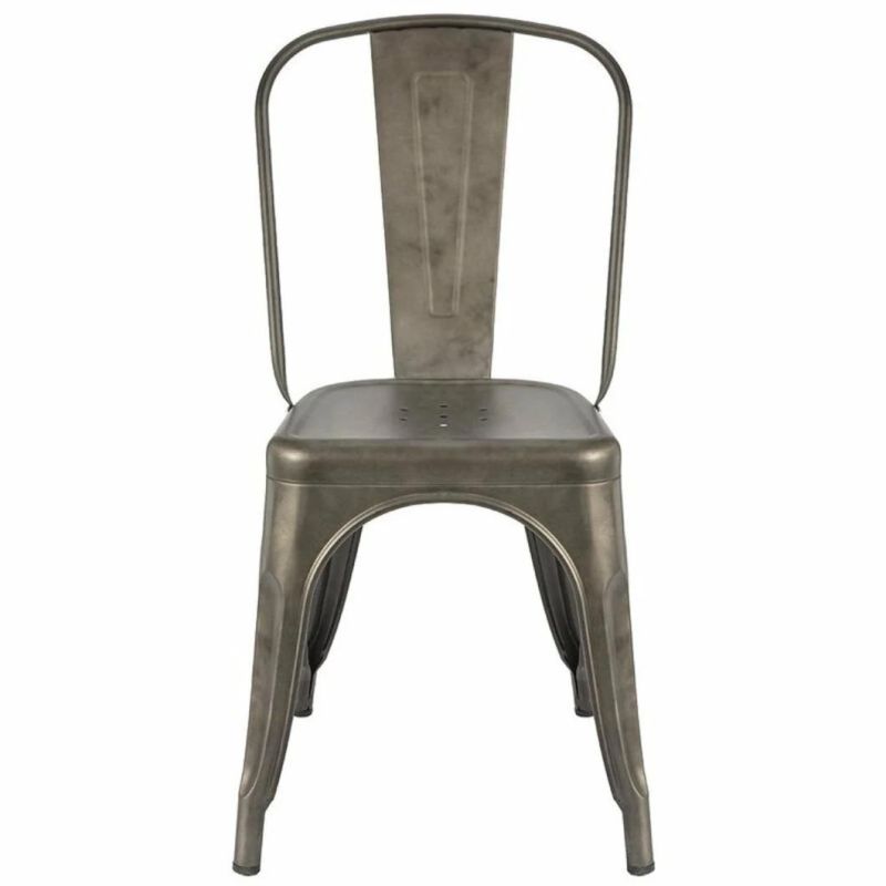 New Design Home Furniture General Modern Metal Legs PU Dining Room Chair