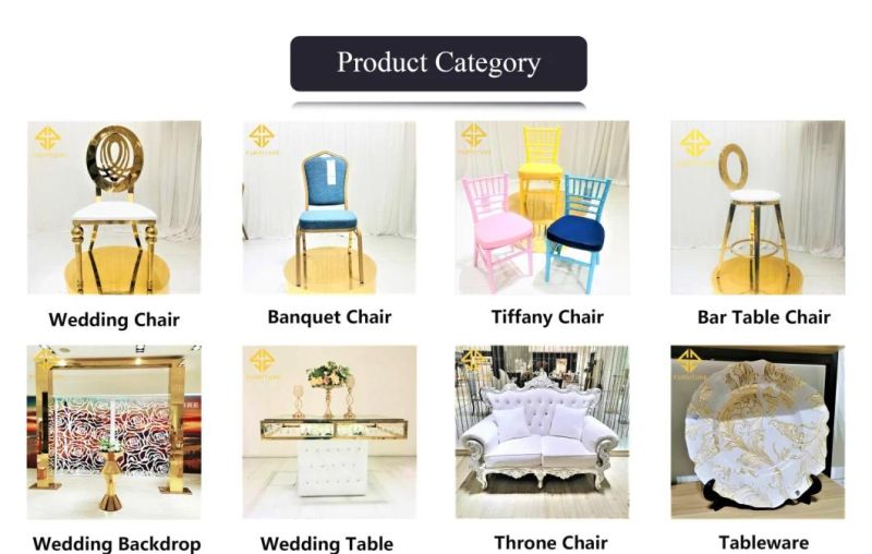 Modern Hot-Selling Personalized Wedding Banquet Metal Leather Dining Chair