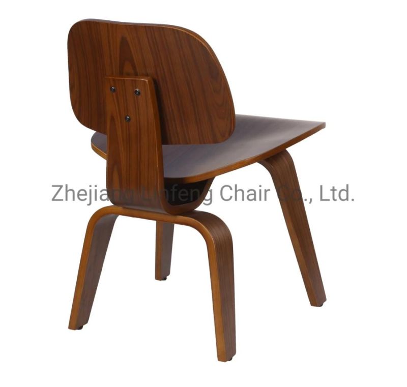 Modern Restaurant Dining Chair Bentwood Leather Chair High Back