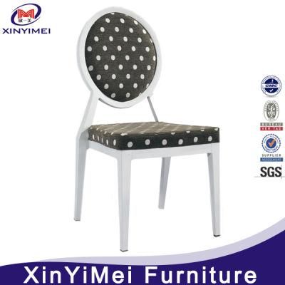 Round Back Aluminum Wood Imitated Hotel Restaurant Chairs (XYM-H13)