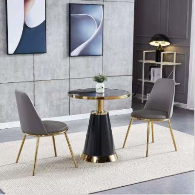 Marble Dining Table Modern Minimalist Small Apartment Dining Table