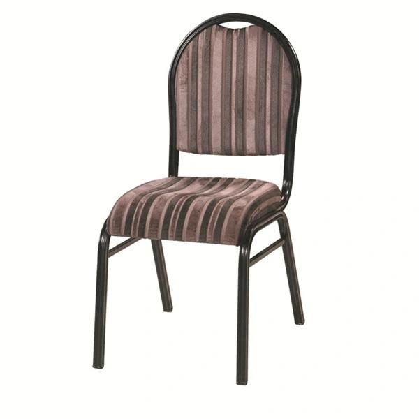 Modern Metal Restaurant Furniture Comfortable Stackable Wedding Dining Banquet Chair