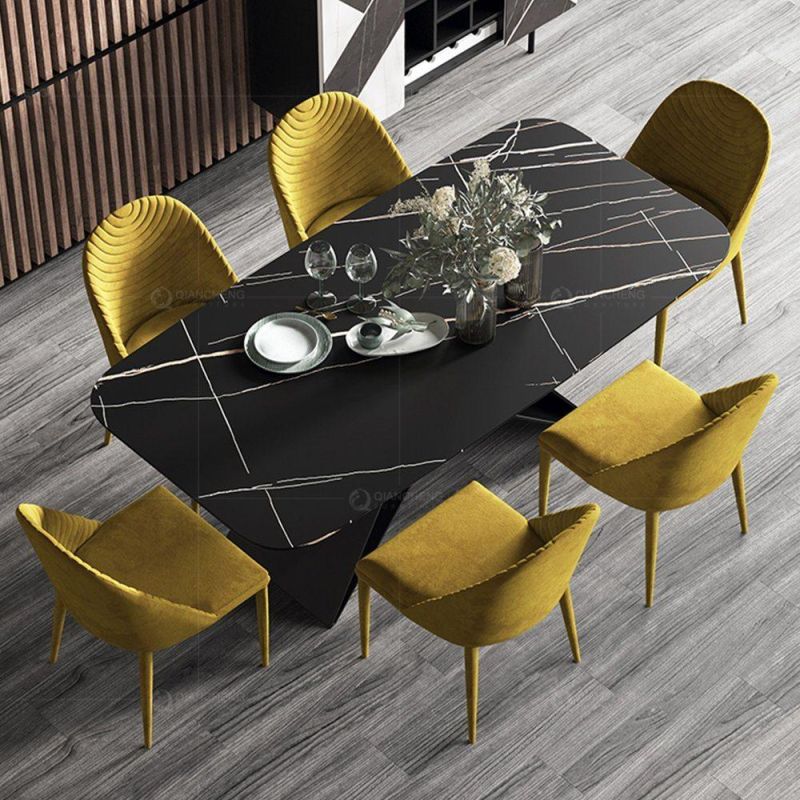 Modern Luxury Dining Tables 65 Inch Rectangle Dinner Table