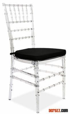 Acrylic Wedding Party Banquet Tiffany Chiavari Chair