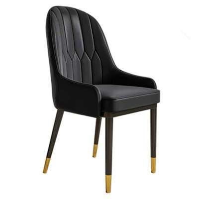 Dining Room Furniture Nordic Chaise Modern Upholstery Arm Leather Dining Chairs