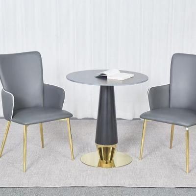 Contemporary Velvet Leisure Fabric Dining Room Chair