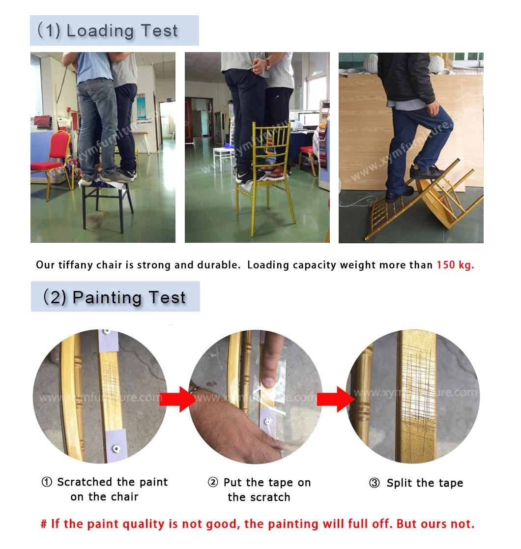 China Make Aluminium Stackable Phoenix Chair for Wedding