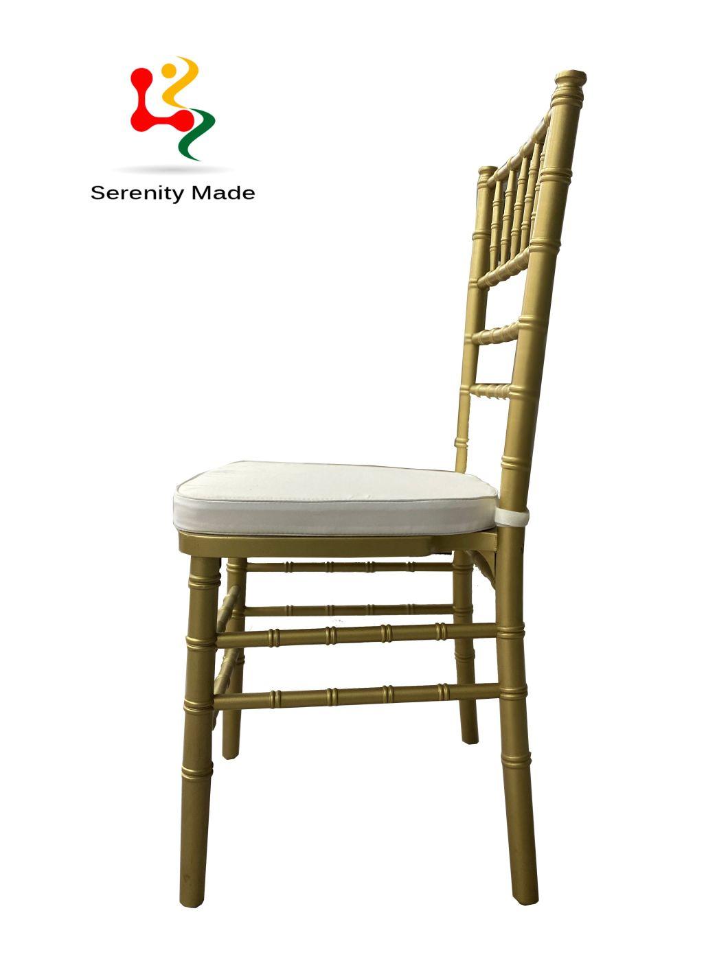 High Quality Event Hire Furniture Tiffany Chairs Wood Dining Chairs