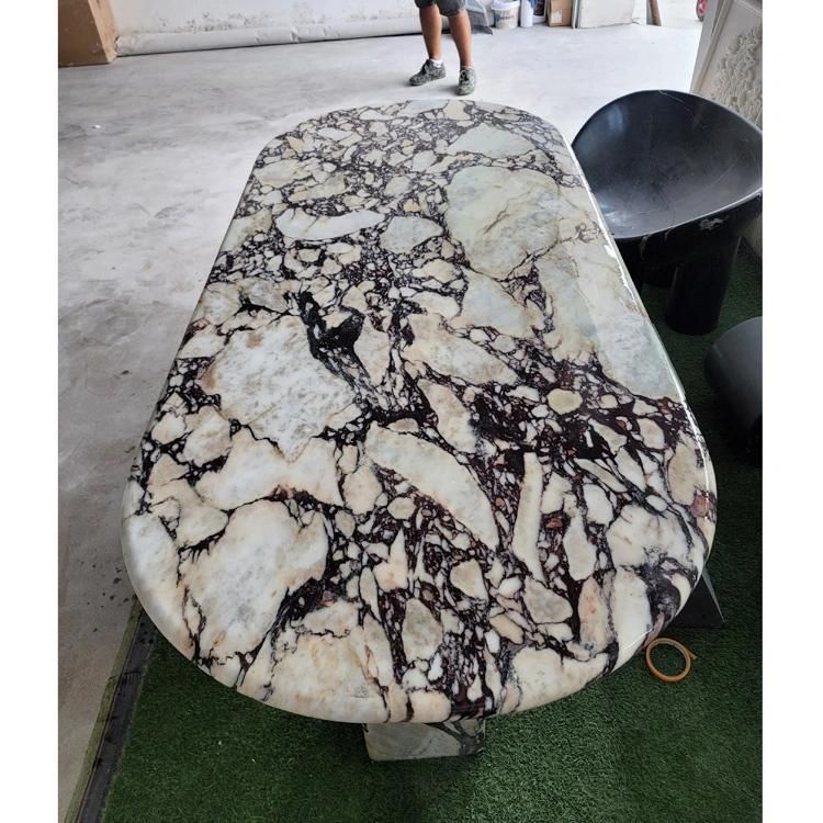 High Quality Design Modern Oval Marble Table