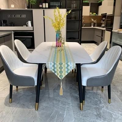 Marble Dining Table for Living Room 4 6 8 Seaters