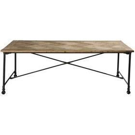 Reclaimed Wood Furniture Vintage Antique Rustic Banquet Table