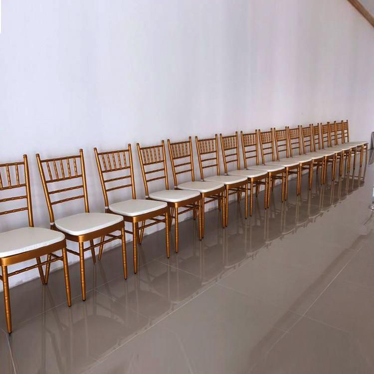 Modern Style Luxury Indoor Restaurant Wedding Hotel Dining Chiavari Chair