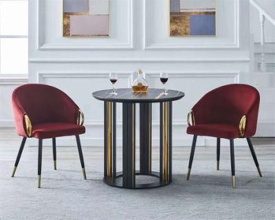 Nordic Cheap Price Dining Room Furniture Modern Elegant Velvet Dining Chair