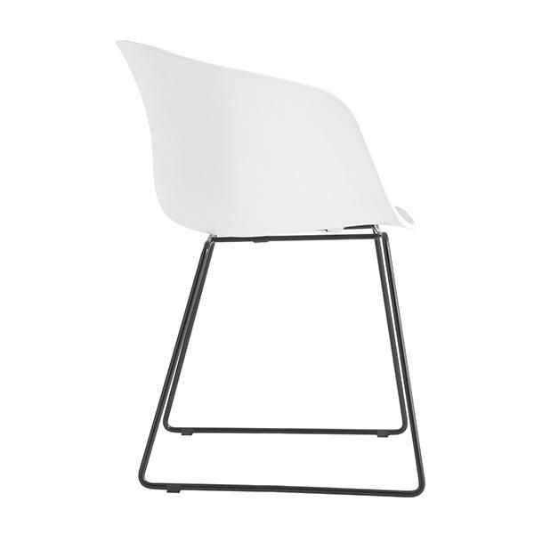 Modern Designer Cheap Cafe Plastic Restaurant Best Sell PP Plastic Quality Dining Chair