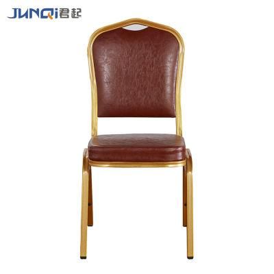 China Wholesale Stackable Iron Banquet Chair