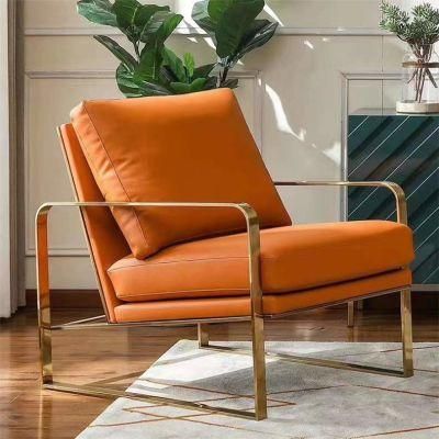 European Home Furniture Single Sofa Chair Lounge Armchair Sofa Living Room Sofa Chair