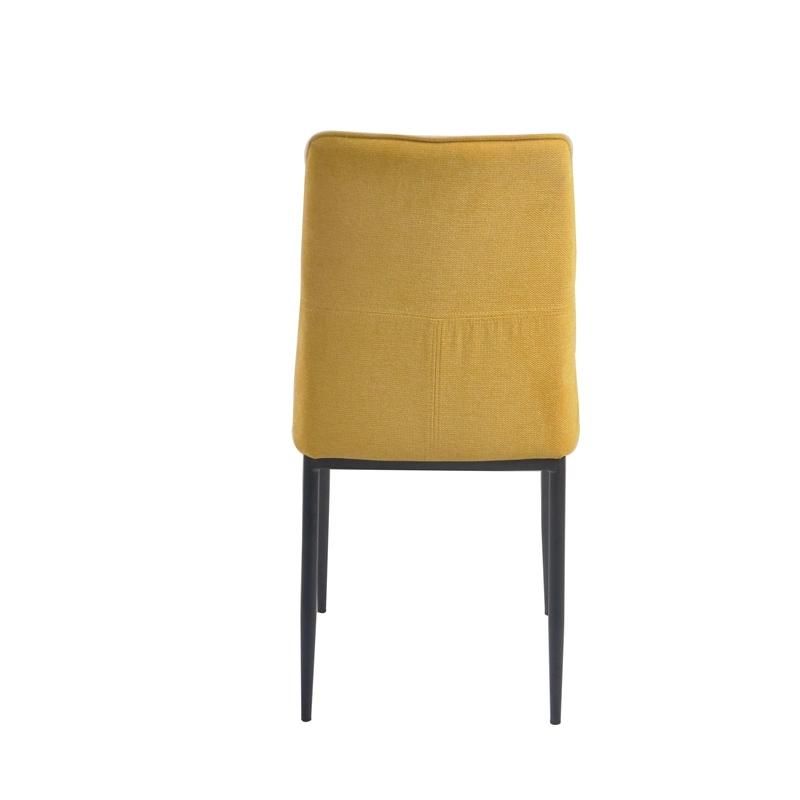 Wholesale Luxury Nordic Cheap Indoor Home Furniture Room Restaurant Dining Fabric Modern Dining Chair