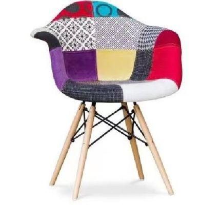 Fabric Modern Design Dining Coffee Living Coating Restaurant Reception Chair