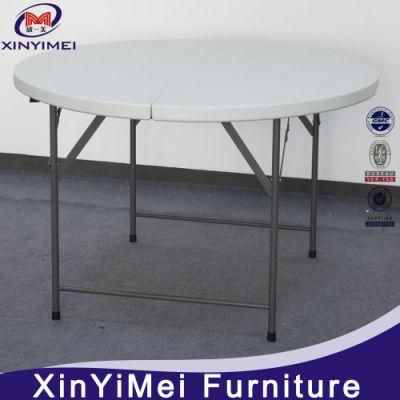 Factory Supplier Wholesale Center Folding Picnic Plastic Round Table