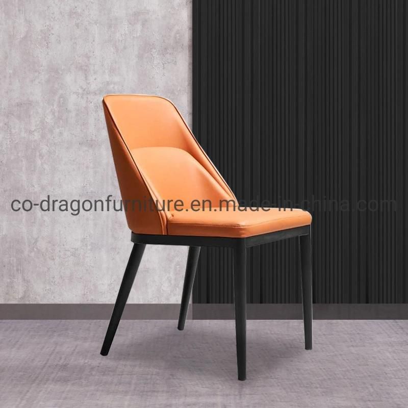 Modern Home Furniture High Back Leisure Leather Dining Chair Sets