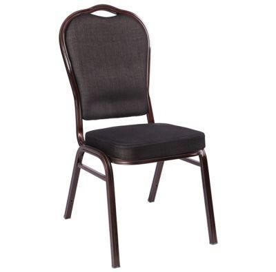 Steel Luxury Stacking Aluminium Banquet Chair for Wedding Rent Used