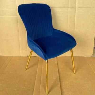 Fabric Living Room Chair Event Hall Dining Furniture Metal Chair