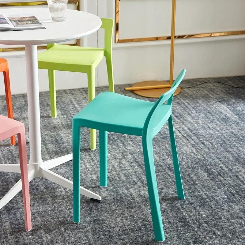 Factory Garden Kindergarten Plastic Kids Dining Chairs