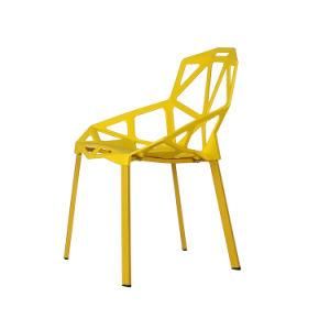 Modern Outdoor Furniture Simple Style PP Material Living Room Dining Chair Outdoor Dining Chair