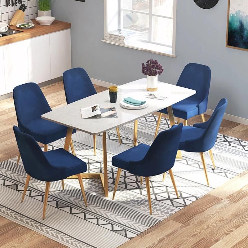 Wholesale Top Quality Nordic Restaurant PU Leather Upholstered Dining Chairs