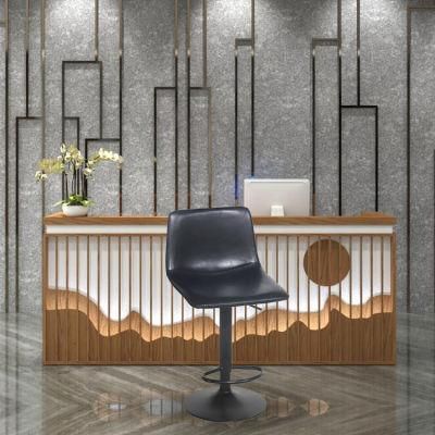 Wholesale Design Style Black Adjustable Height Bar Chair