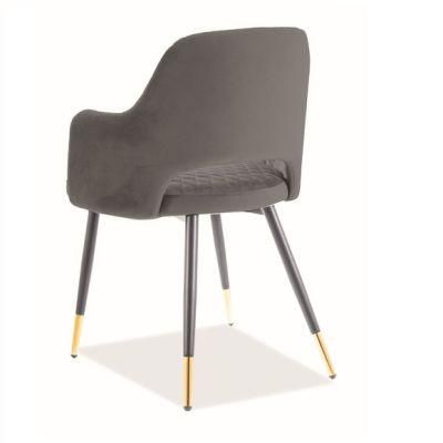 Chaise Restaurant Lounge Chaises Dining Chair Luxury Velvet