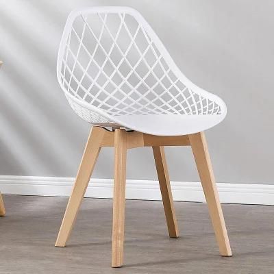 Quality Dining Chair Modern Chair Comfort Design Wood Plastic Chair