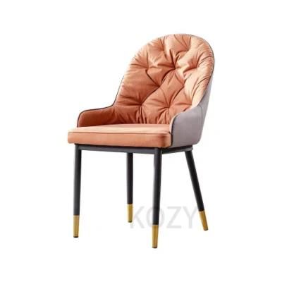 Ready to Be Packing PU Leather Chair Luxury Dining Chairs