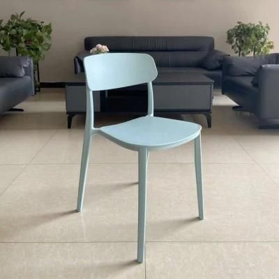 Environmental Protection Modern Color Plastic Dining Chairs