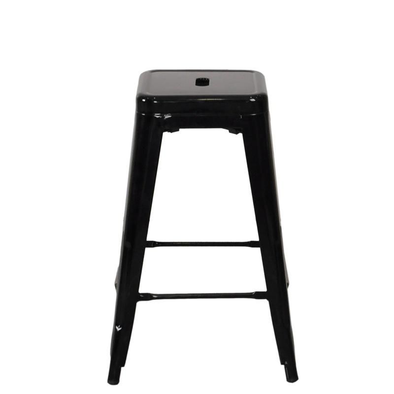 Bar Stool High Chair Stackable Industrial Metal Bar Chair